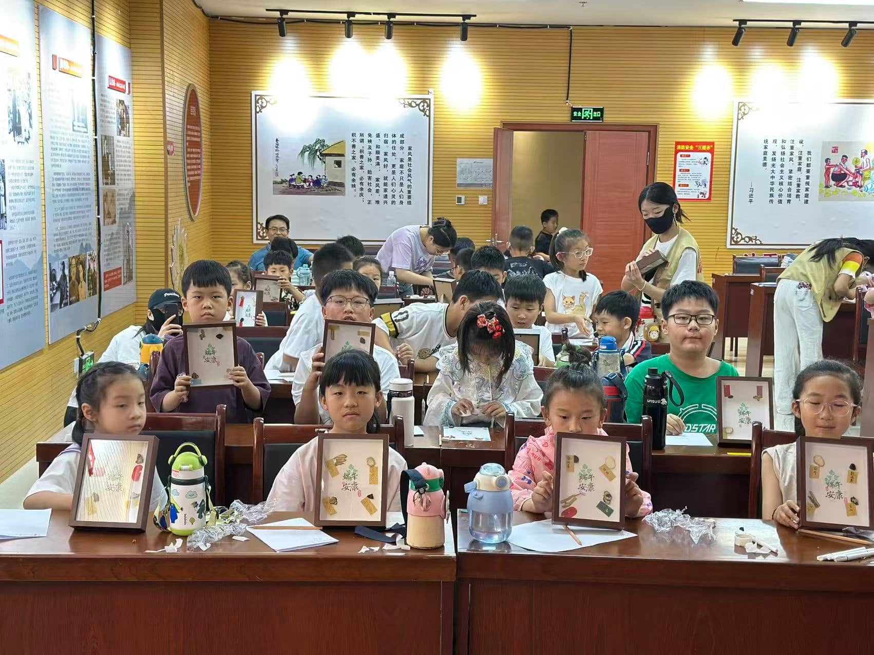 活动回顾|端午节——墨宝药韵：书法与中药材联动创意DIY活动 参观报道 第5张